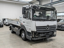 Gebrauchtwagen - Mercedes-Benz Atego 821 KLIMA 3-SEITENKIPPER SPURHALTE